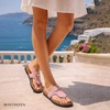image:imageBOSTANTEN Thong Sandals for Women Comfortable Slip On Sandals with Suede Upper amp Cushioned Soft Footbed for Casual Walking Summer Beach amp Daily WearPink