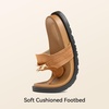 image:imageBOSTANTEN Thong Sandals for Women Comfortable Slip On Sandals with Suede Upper amp Cushioned Soft Footbed for Casual Walking Summer Beach amp Daily WearBrown