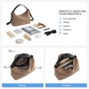 image:imageBOSTANTEN Suede Leather Crossbody Bags for Women Vintage Shoulder Purse Slouchy Hobo Handbag with Adjustable StrapSuede Grey