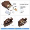 image:imageBOSTANTEN Shoulder Bag Lightweight Vegan Leather Purses for Women Designer Handbag Trendy TopHandle BagCoffee