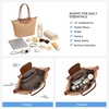 image:imageBOSTANTEN Large Tote Bags for Women Summer Beach Bag Travel Shoulder Handbag Lightweight Purses for Vacation Commute EverydayStrawkhaki