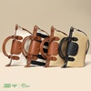 image:imageBOSTANTEN Mini Tote for Women Crossbody Bag with Adjustable Strap Top Handle Summer Purse for Everyday UseA02black With Brown