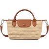 image:imageBOSTANTEN Mini Tote for Women Crossbody Bag with Adjustable Strap Top Handle Summer Purse for Everyday UseBrown