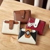 image:imageBOSTANTEN Women Leather Wallet RFID Blocking Bifold Zipper Pocket Wallet Card Case Purse with ID Window3Brown