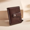 image:imageBOSTANTEN Women Leather Wallet RFID Blocking Bifold Zipper Pocket Wallet Card Case Purse with ID Window3coffee