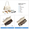 image:imageBOSTANTEN Shoulder Bag for Women Vegan Leather Purse and Handbags  soft slouchy suedemix style roomy capacity detachable adjustable strap for daily work travel shoppingBeigevagan Leather