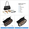 image:imageBOSTANTEN Shoulder Bag for Women Vegan Leather Purse and Handbags  soft slouchy suedemix style roomy capacity detachable adjustable strap for daily work travel shoppingBlackvagan Leather