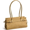 image:imageBOSTANTEN East West Shoulder Bag for Women Suede Designer Purse  Trendy Style Lightweight Smooth Zipper Vintage Look Perfect for Everyday Use and CommutingTan