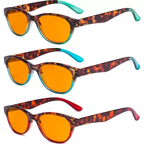 +0.50 Blue Light Blocking-b98-3 Pairs