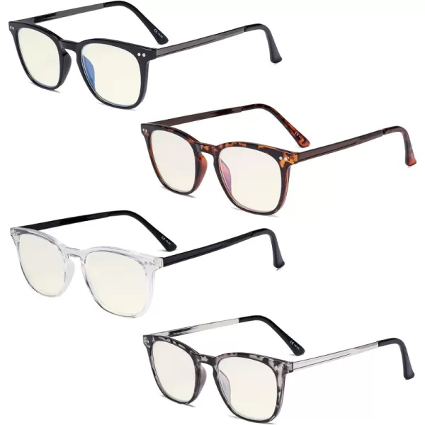 +0.75 Blue Light Blocking-b40-4 Pairs