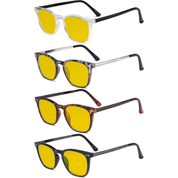 +0.75 Blue Light Blocking-b90-4 Pairs