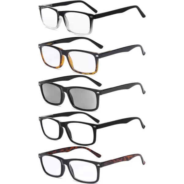 +0.75 5 Pairs Mix（with Grey Lens)