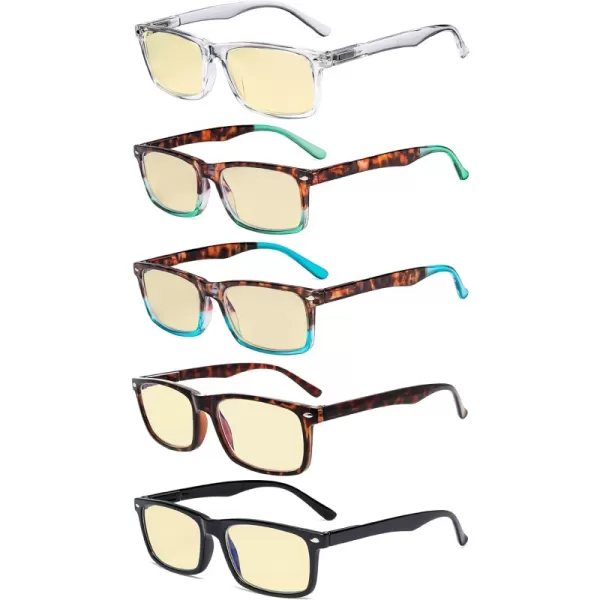 +0.75 Blue Light Blocking-b60-5 Pairs
