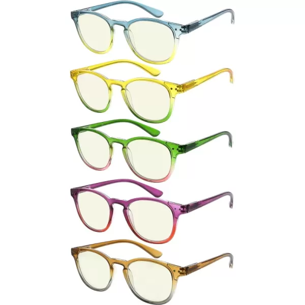 +0.75 Blue Light Blocking-b40-5 Pairs