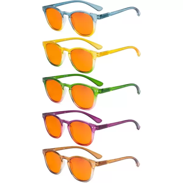 +0.75 Blue Light Blocking-b98-5 Pairs
