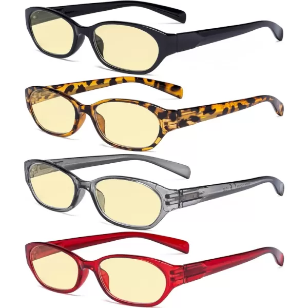 +1.50 Blue Light Blocking-b60-4 Pairs