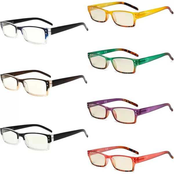+0.75 Blue Light Blocking-b40-7 Pairs