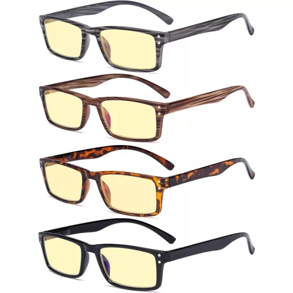 +1.75 Blue Light Blocking-b60-4 Pairs