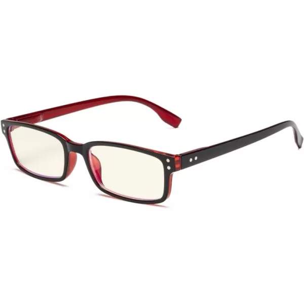 Black-red Frame-bb40 Lens