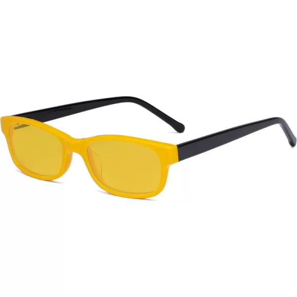 Yellow Frame/Black Arm-bb90 Lens