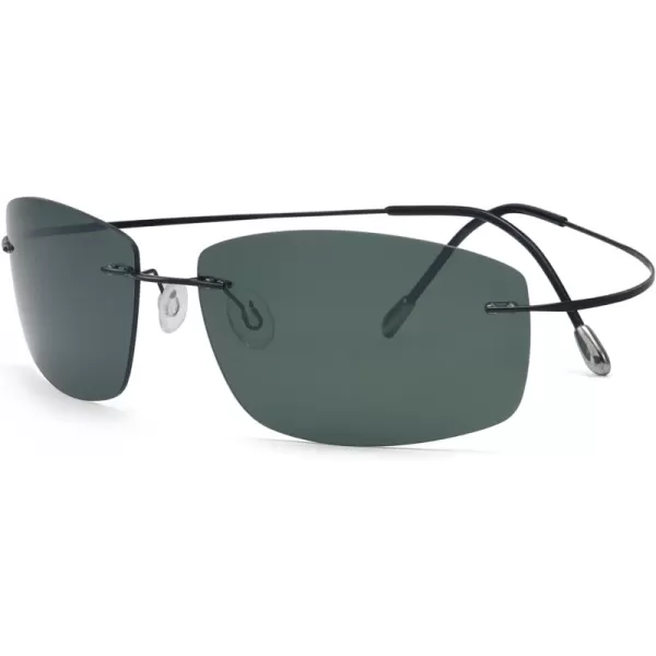 Black/Green Lens-s1504 Black Frame