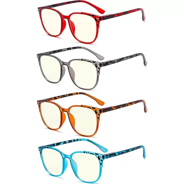 +0.75 Blue Light Blocking-b40-4 Pairs