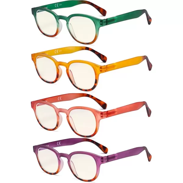 +0.75 Blue Light Blocking-b40-4 Pairs