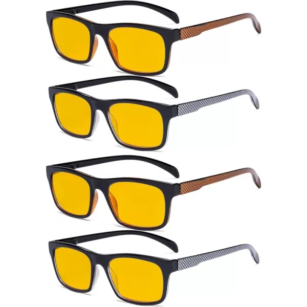 +0.75 Blue Light Blocking-b90-4 Pairs