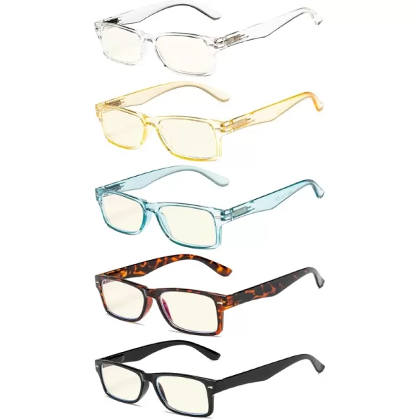 +1.75 Blue Light Blocking-b40-5 Pairs