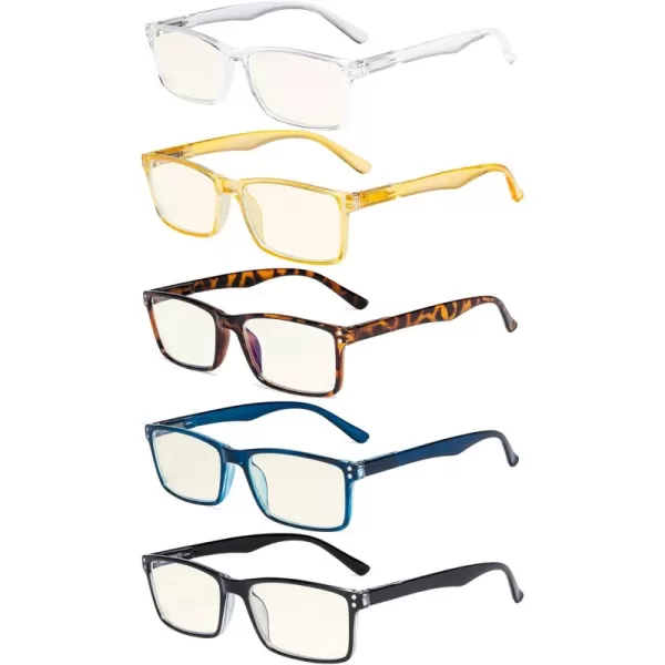 +2.75 Blue Light Blocking-b40-5 Pairs