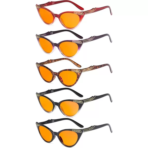 +0.00 Blue Light Blocking-b98-5 Pairs