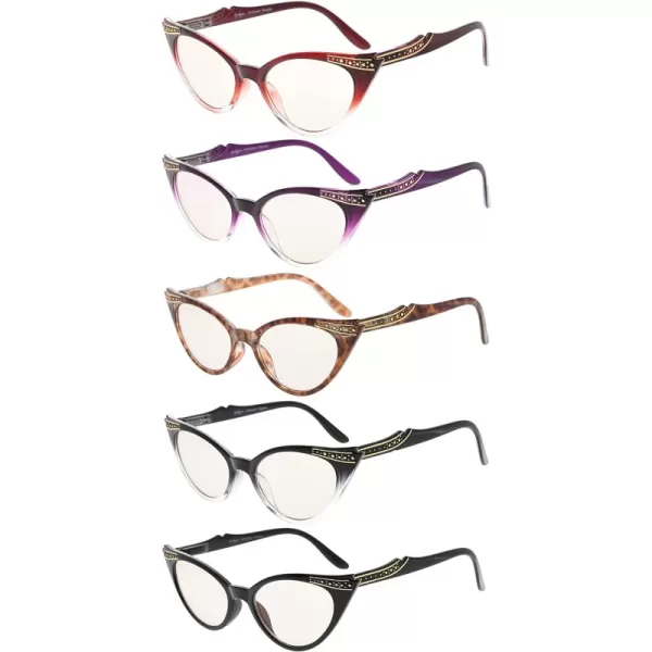 +0.50 Blue Light Blocking-b40-5 Pairs