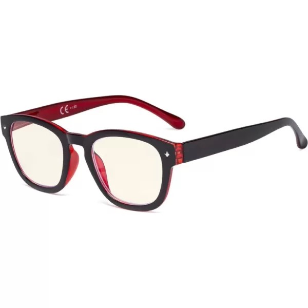 +0.75 Black/Red-bb40 Lens