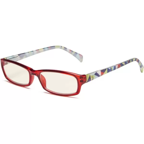 +0.75 Red Frame-bb40 Lens