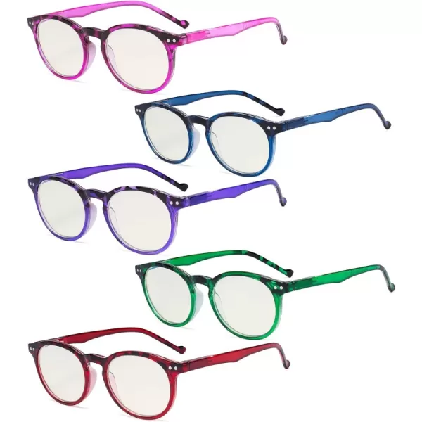 +2.75 Blue Light Blocking-b40-5 Pairs