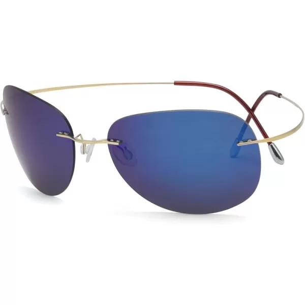 Eyekepper Rimless Titanium Frame Polarized Sunglasses Grey Lens