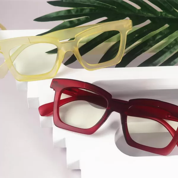 Eyekepper Blue Light Filter Glasses for Women Reading Design Readers Block Blue Rays Eyeglasses - Grey Tortoise +2.50