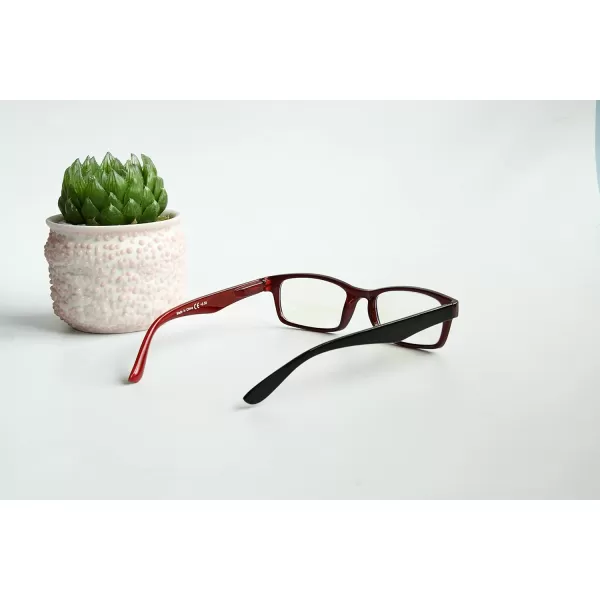 Eyekepper Classic Reading Glasses with Blue Light BLocking Lens 