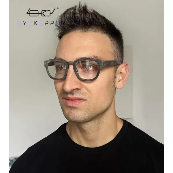 Eyekepper Reading Glasses Professor Vintage Style Spring Hinges Arms