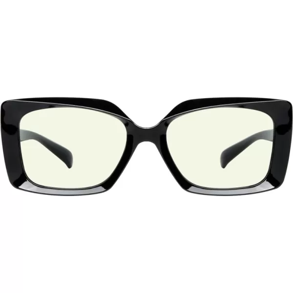 Eyekepper Blue Light Filter Glasses for Women Reading Design Readers Block Blue Rays Eyeglasses - Grey Tortoise +2.50