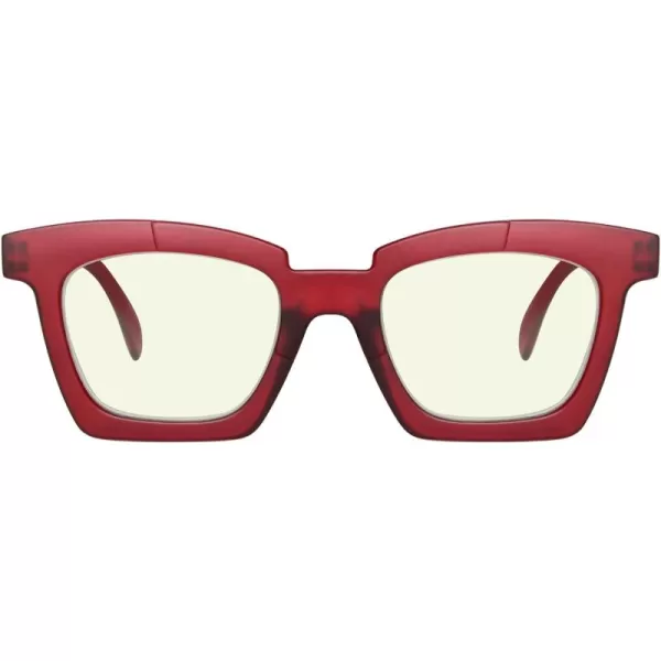 Eyekepper Blue Light Filter Glasses for Women Reading Design Readers Block Blue Rays Eyeglasses - Grey Tortoise +2.50