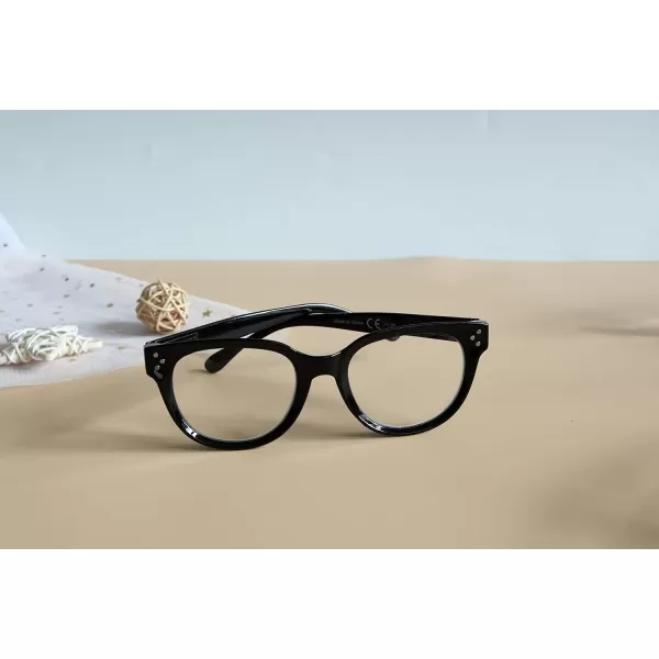 Eyekepper Oversize Reading Glasses Women Stylish Readers - Red +2.50