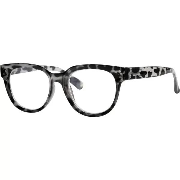 Eyekepper Oversize Reading Glasses Women Stylish Readers - Red +2.50