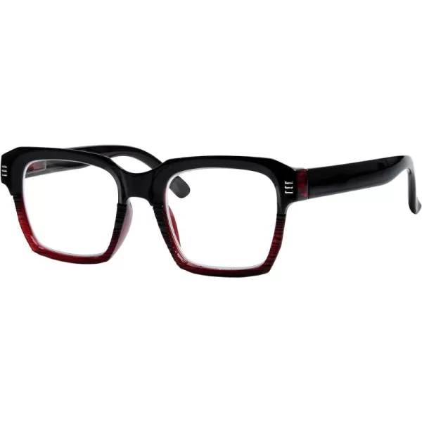 Eyekepper Reading Glasses for Women - Large Frame Ladies Readers - Green +2.50