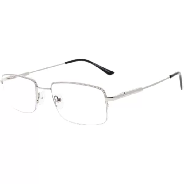 Eyekepper Progressive Readers 3 Levels Vision Multifocus Glasses Anti UV Reading Glasses Men Bendable Memory Frame