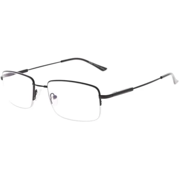 Eyekepper Progressive Readers 3 Levels Vision Multifocus Glasses Anti UV Reading Glasses Men Bendable Memory Frame