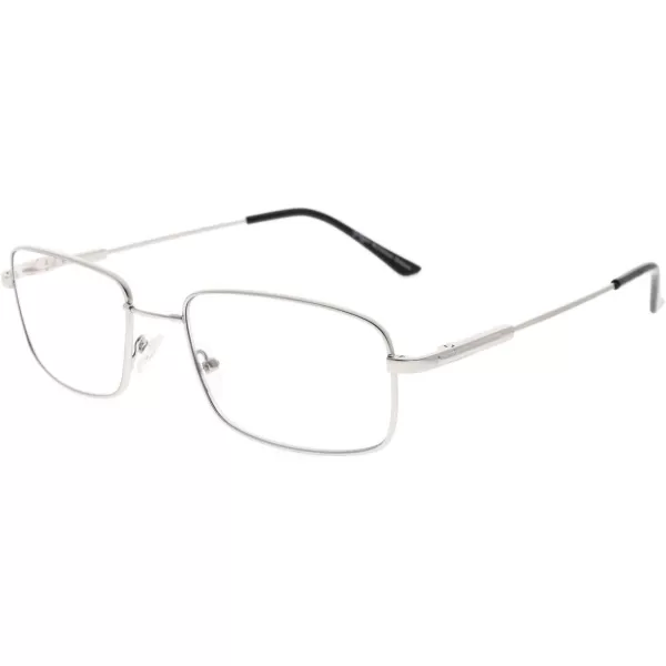 Eyekepper Progressive Readers 3 Levels Vision Multifocus Glasses Anti UV Reading Glasses Men Bendable Memory Frame