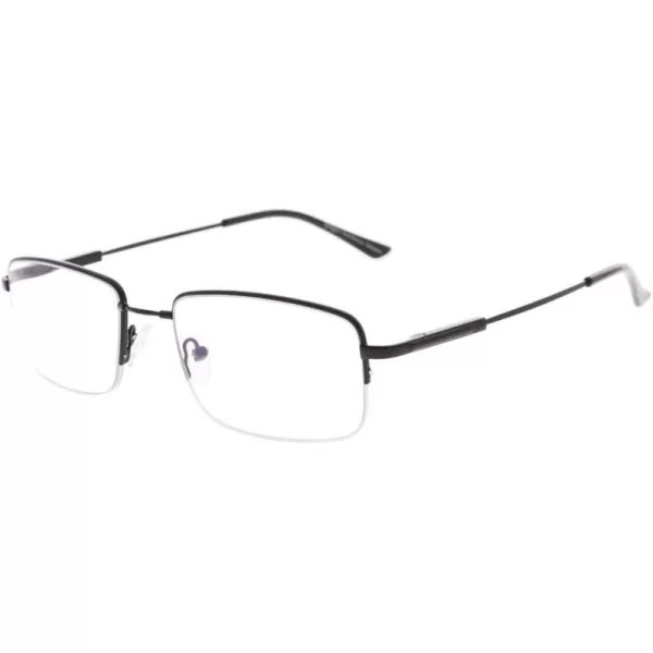 Eyekepper Progressive Readers 3 Levels Vision Multifocus Glasses Anti UV Reading Glasses Men Bendable Memory Frame