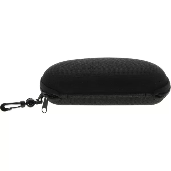 imageSunglasses Soft Case Zipper Eyeglasses Case wHook ampamp Belt Clip  for Medium to Large Frames  Men ampamp WomenBlack 3 Pcs
