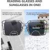 imageEyekepper 4pack Bifocal Reading Glasses Blue Light Blocking Thin Metal Hollow Frame Bifocal Readers4 Pack Mixedcolor Grey Lens